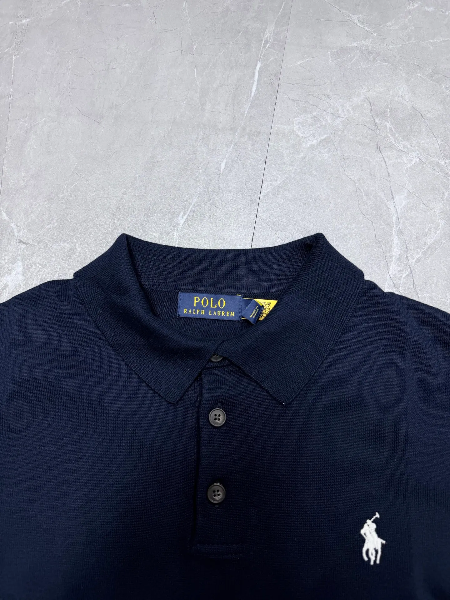 Polo 26New Arrival Logo Polo Dark Blue Size：S.M.L.XL.